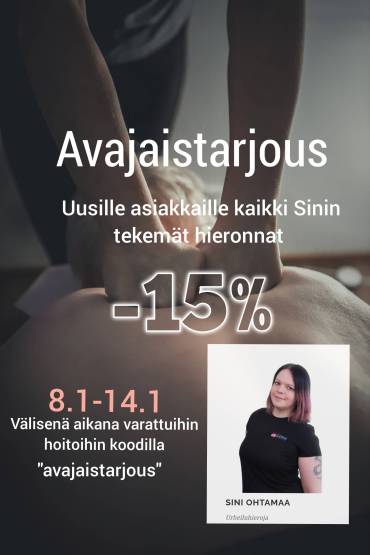 Tartu Hämeenkadun toimipisteen avajaistarjoukseen!